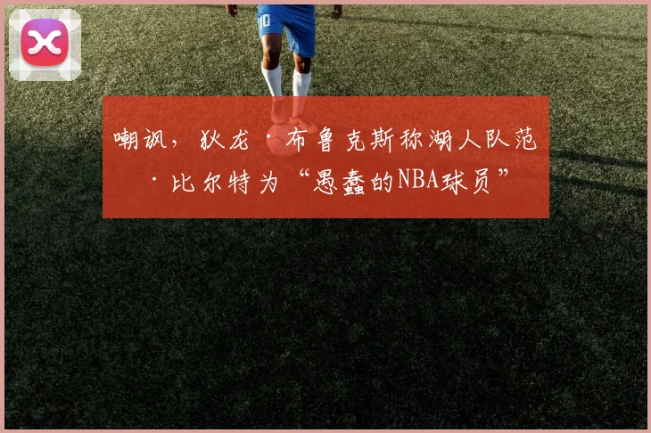 嘲讽，狄龙·布鲁克斯称湖人队范德比尔特为“愚蠢的NBA球员”